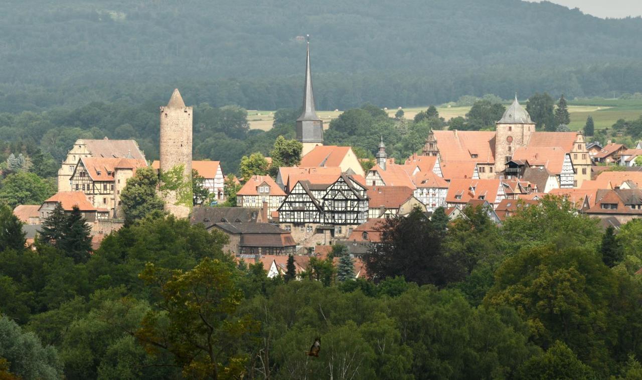 Graefin Amalia - Elegantes Apartment In Der Historischen Hinterburg In Schlitz, 2 Schlafzimmer, Mit Garten, Nahe Fulda Und Bad Hersfeld מראה חיצוני תמונה