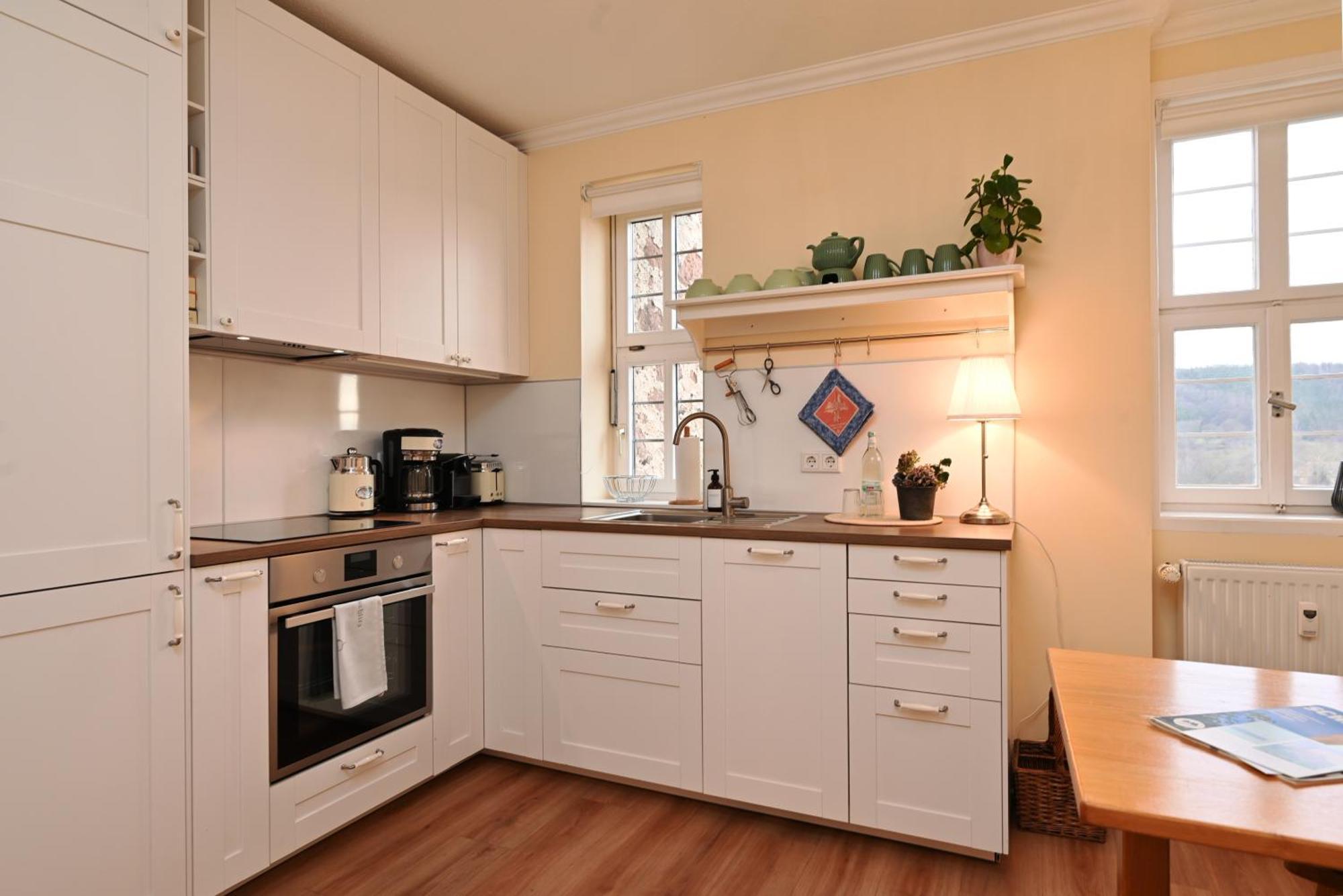Graefin Amalia - Elegantes Apartment In Der Historischen Hinterburg In Schlitz, 2 Schlafzimmer, Mit Garten, Nahe Fulda Und Bad Hersfeld מראה חיצוני תמונה